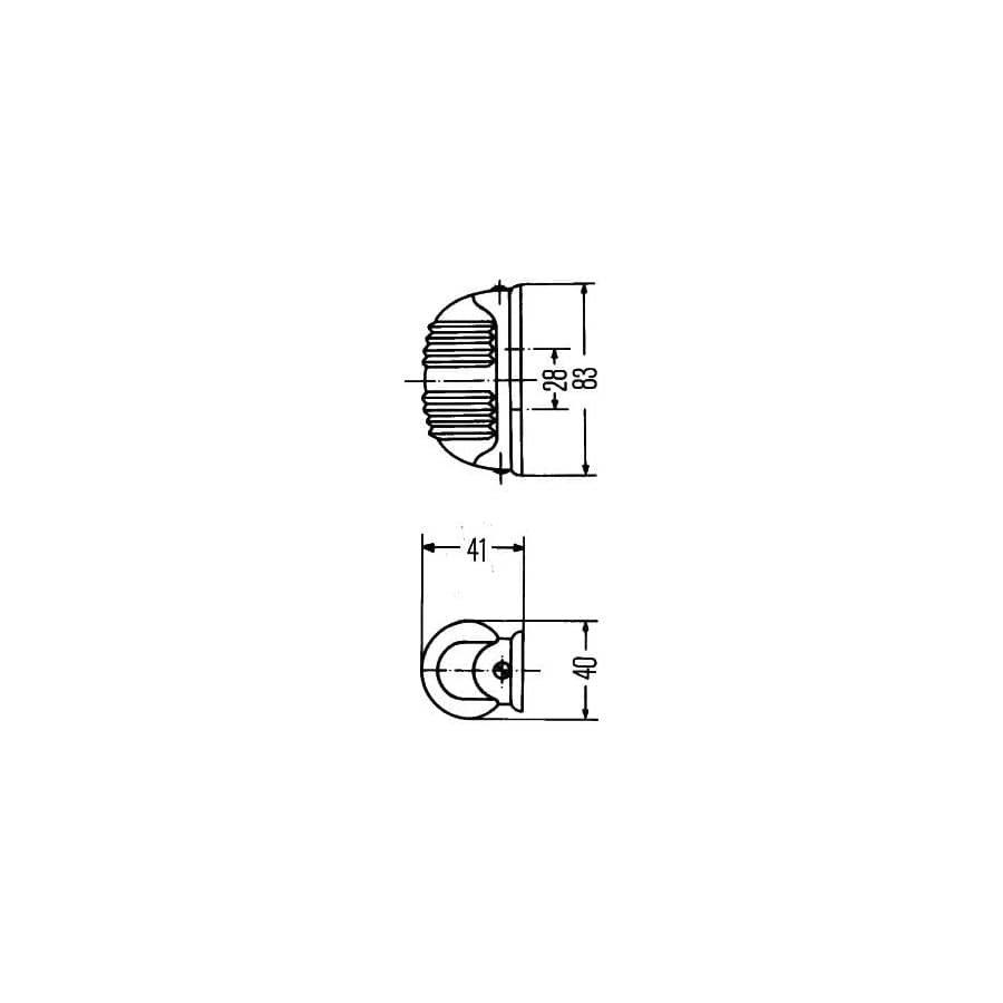 Hella 2BA 001 227-201 Indicator