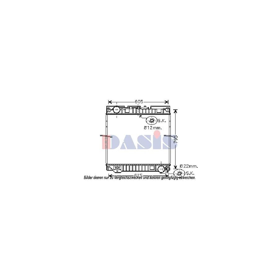 AKS Dasis 512071N Air Conditioning Condenser For Daewoo Korando | ML Performance UK