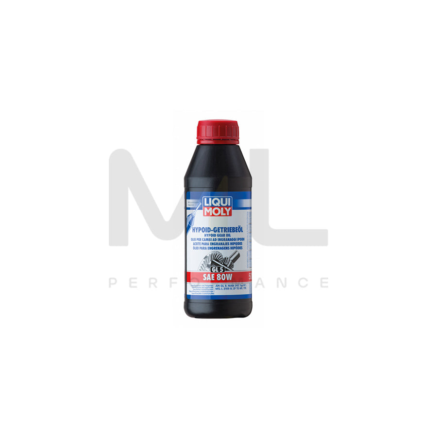 Liqui Moly Hypoid Gear Oil GL5 SAE 80W 20l