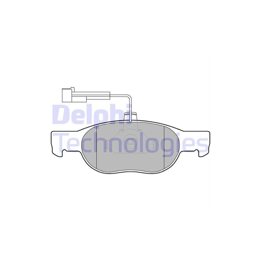 Delphi Lp1585 Brake Pad Set