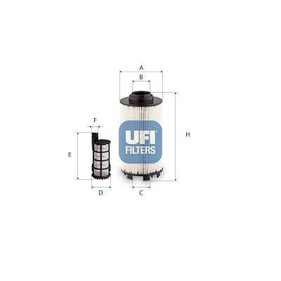 UFI 26.174.00 Fuel Filter