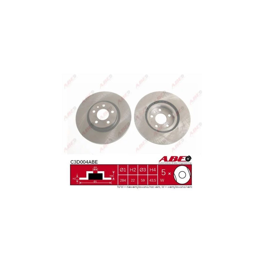 ABE C3D004ABE Brake Disc