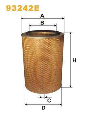 WIX Filters 93242E Air Filter