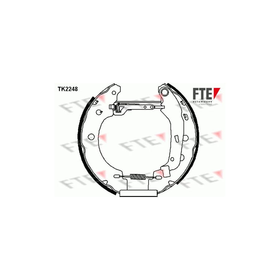 Fte TK2248 Brake Shoe Set | ML Performance UK Car Parts