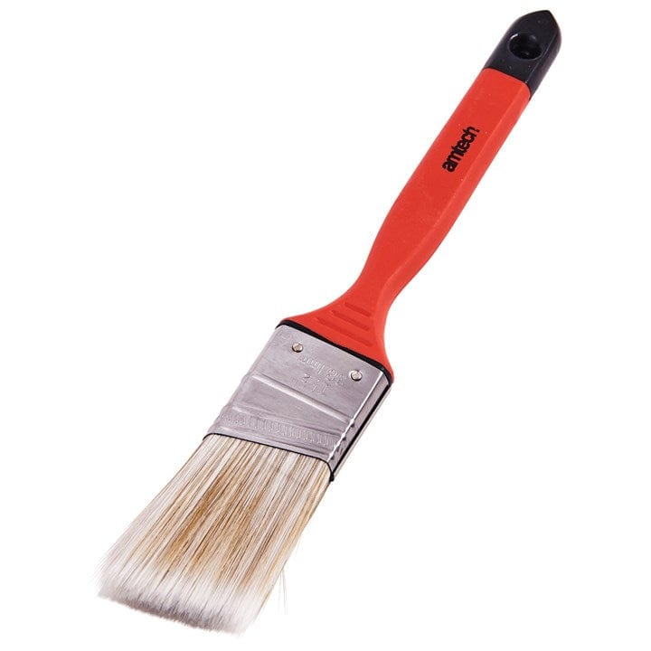 Amtech 38mm (1.5") No Bristle Loss Angled Brush - Soft Handle | ML Performance DIY & Power Tools