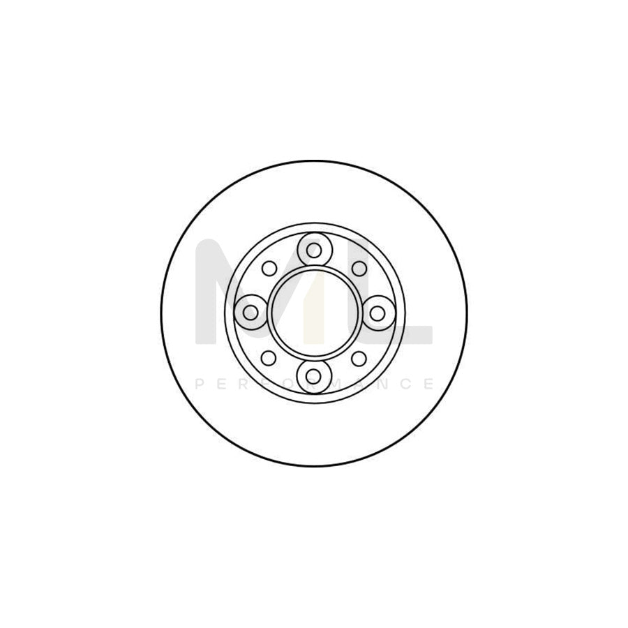 TRW DF1301 Brake Disc Solid | ML Performance Car Parts