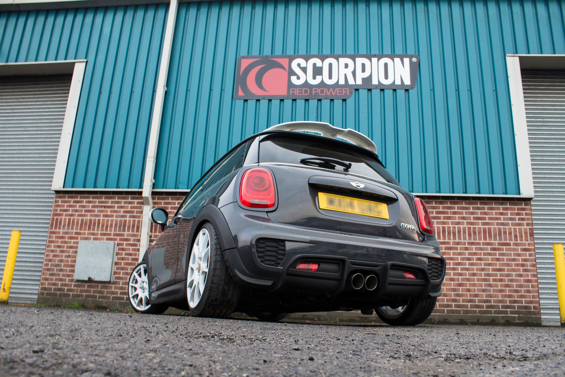 Scorpion SMN010 Mini Cooper S F56 Resonated Cat-Back System  | ML Performance UK UK