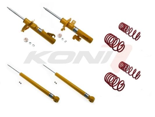 KONI 1140-1791 Suspension Kit, Coil Springs / Shock Absorbers For Mazda 3 Hatchback (Bk) | ML Performance UK