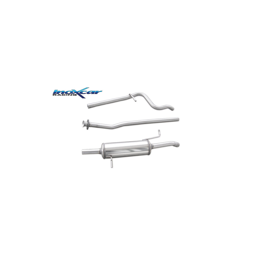 InoXcar LCI.05 Citroen C2 Exhaust System | ML Performance UK Car Parts