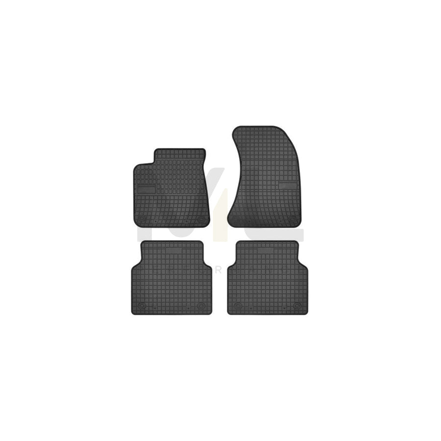 FROGUM Tailored 546986 Floor mat set for AUDI A8 D4 (4H2, 4H8, 4HC, 4HL) Elastomer, Front and Rear, Quantity: 4, Black | ML Performance Car Parts