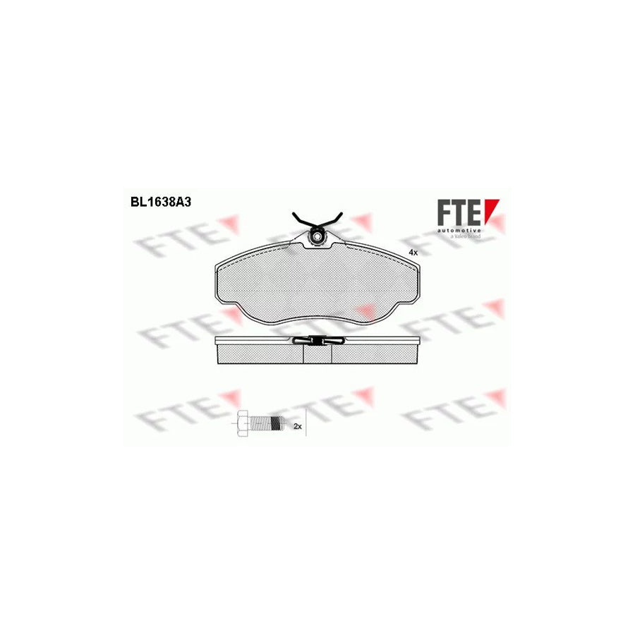 Fte 9010259 Brake Pad Set | ML Performance UK Car Parts