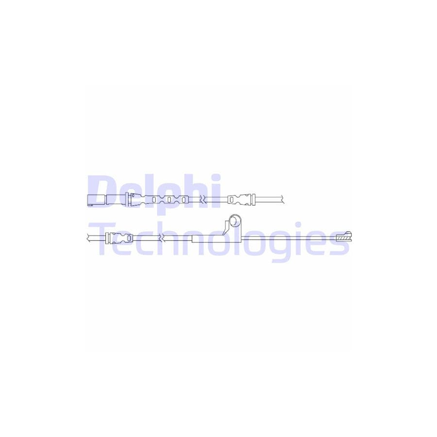 Delphi Lz0218 Warning Contact Set, Brake Pad Wear