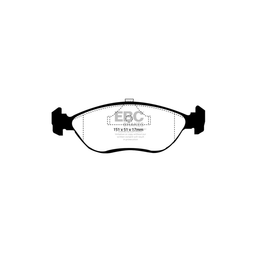 EBC PDKF2153 Brake Pad & Disc Kit 2 | ML Performance UK Car Parts