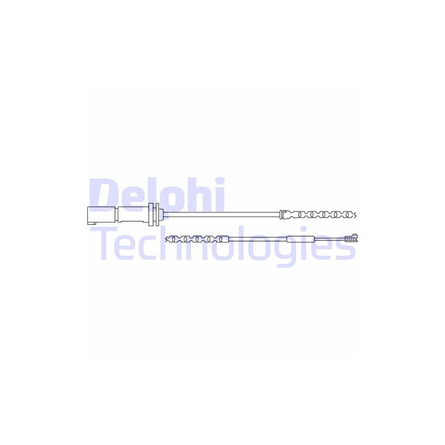 Delphi Lz0247 Warning Contact Set, Brake Pad Wear