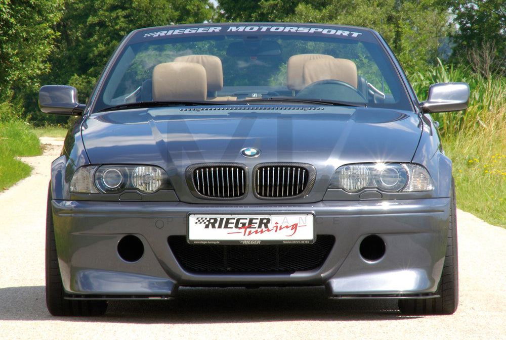 Rieger 00050144 BMW 3 Series E46 Front Bumper 2 | ML Performance UK Car Parts