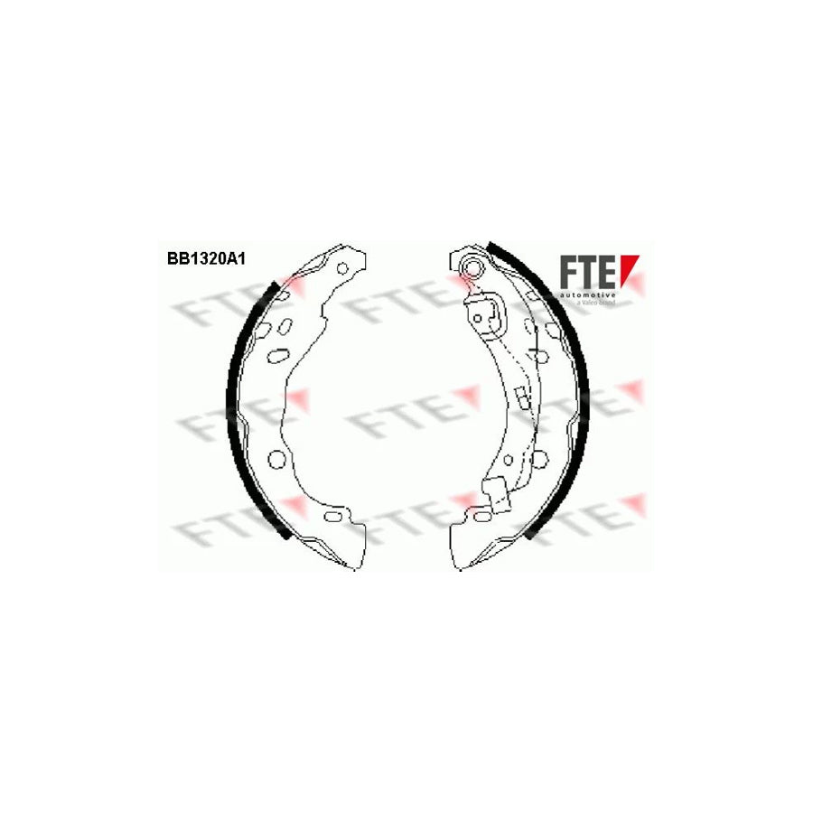 Fte 9100081 Brake Shoe Set | ML Performance UK Car Parts