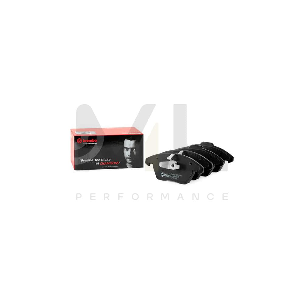 Brembo P 61 076 Brake Pad Set Excl. Wear Warning Contact, With Piston Clip | ML Performance Car Parts