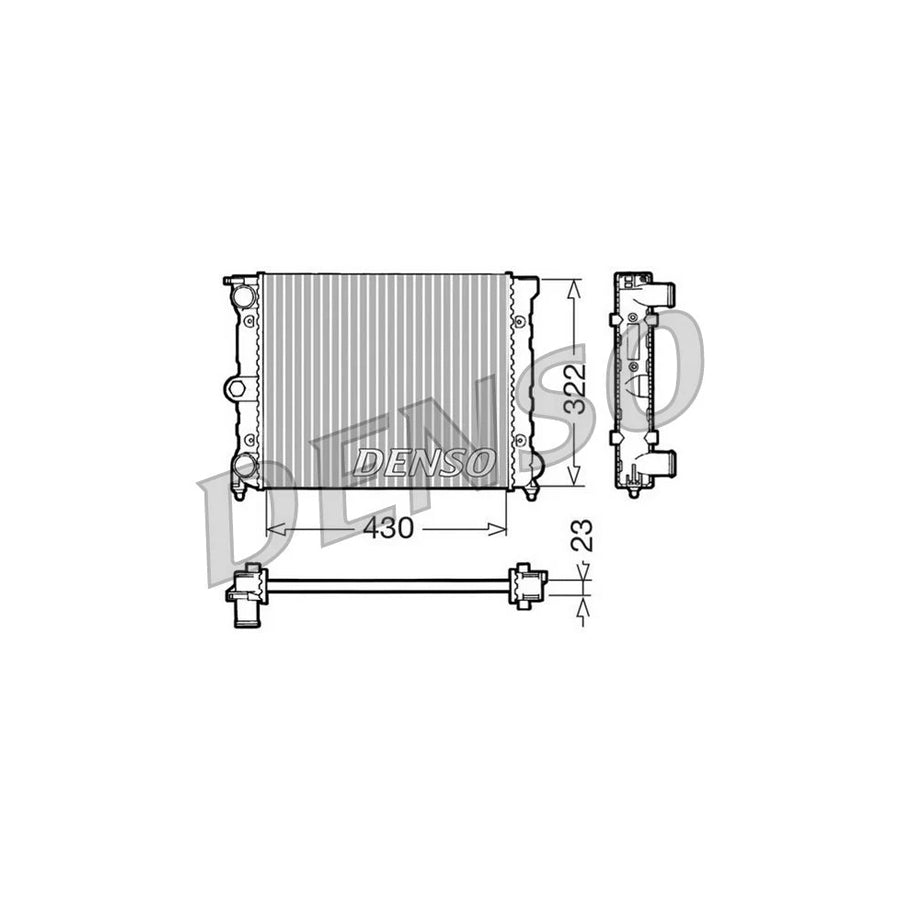 Denso DRM32022 Drm32022 Engine Radiator | ML Performance UK