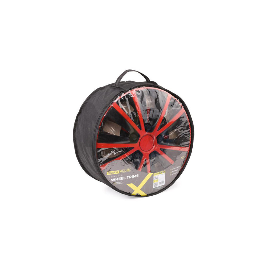 RIDEX PLUS 100009A0012P Wheel trims 14 Inch Black, Red | ML Performance Car Parts