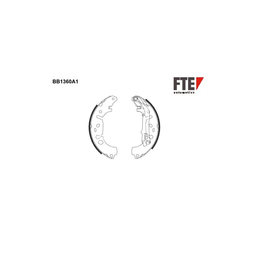 Fte 9100108 Brake Shoe Set | ML Performance UK Car Parts