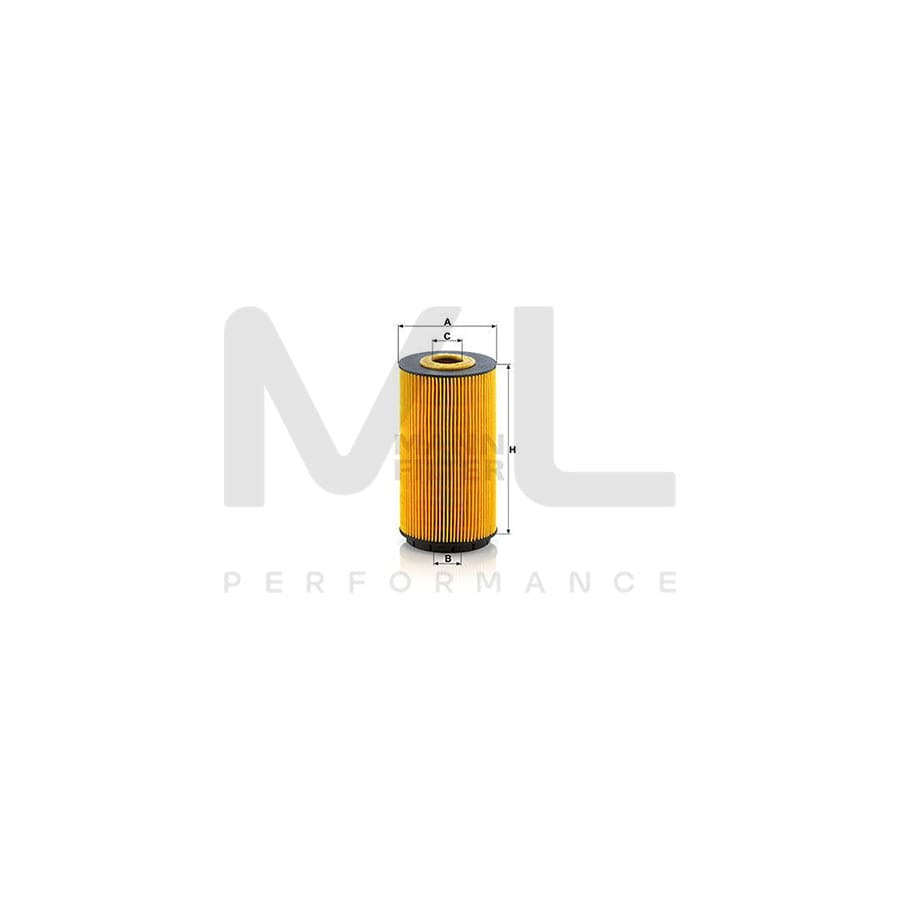 MANN-FILTER HU 8010 z Oil Filter with seal, Filter Insert | ML Performance Car Parts