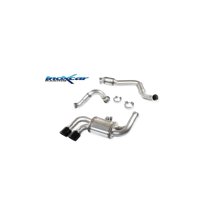 InoXcar LPOCAY.02.XR90BLACKMATT Porsche Cayman Exhaust System | ML Performance UK Car Parts