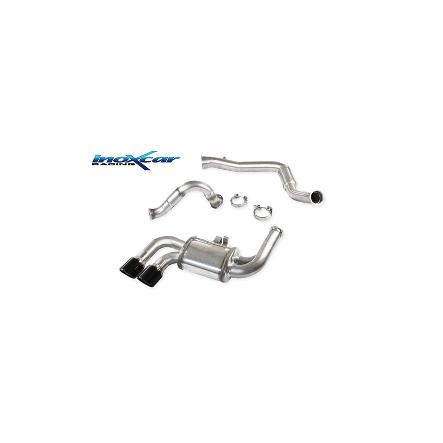 InoXcar LPOCAY.01.XR90BLACKMATT Porsche Cayman Exhaust System | ML Performance UK Car Parts