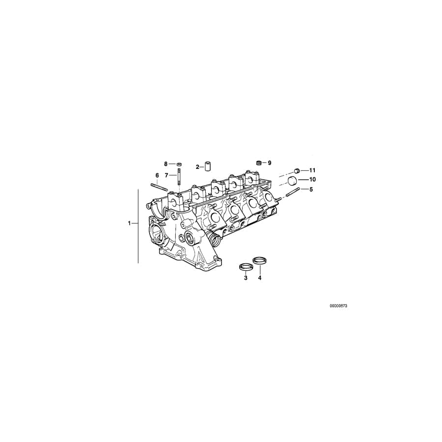 Genuine BMW 11122244278 E36 E38 E39 Valve Seat Ring Exhaust 32,55mm (+0,4) (Inc. 525tds, 325td & 525td) | ML Performance UK Car Parts