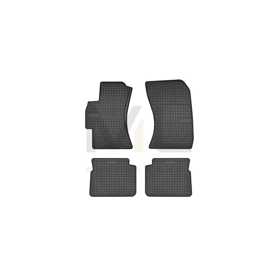 FROGUM Tailored 0890 Floor mat set for SUBARU Forester III (SH) Elastomer, Front and Rear, Quantity: 4, Black | ML Performance Car Parts