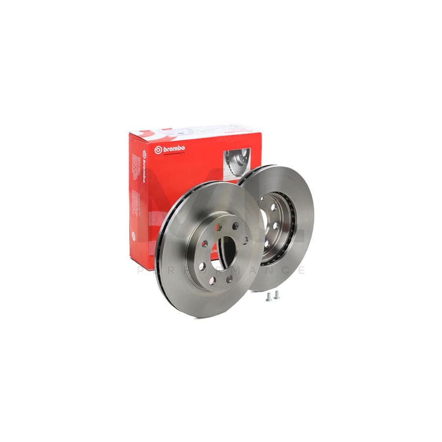 BREMBO 09.9607.14 Brake Disc Internally Vented, with bolts/screws | ML Performance Car Parts