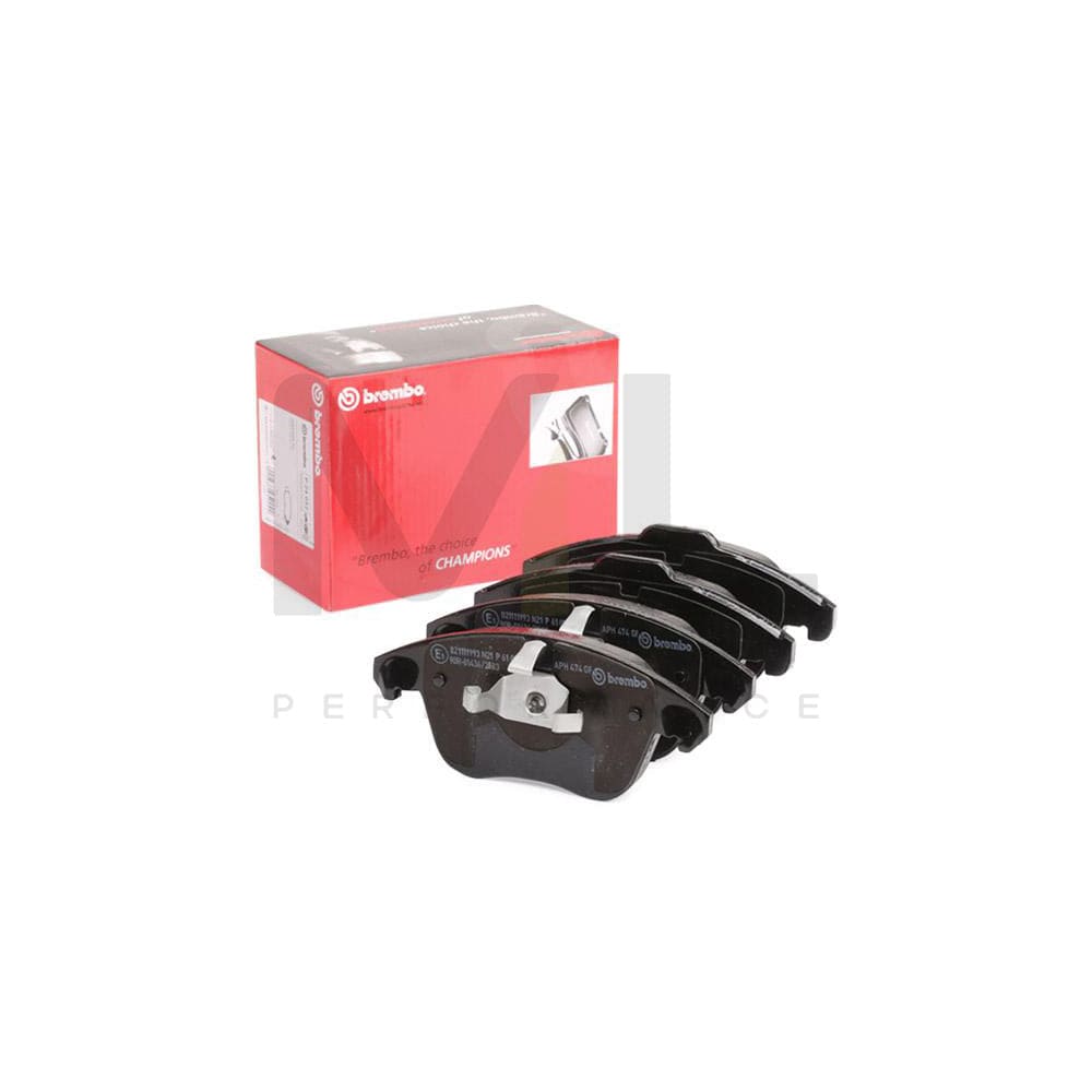 Brembo P 61 086 Brake Pad Set Excl. Wear Warning Contact | ML Performance Car Parts