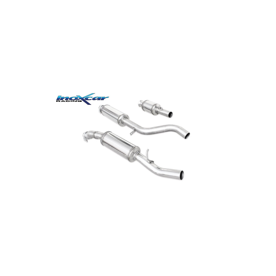 InoXcar LRE.07 Renault Clio III Exhaust System | ML Performance UK Car Parts