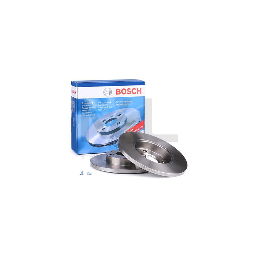 BOSCH 0 986 478 011 Brake Disc Solid, Oiled, with bolts/screws | ML Performance Car Parts