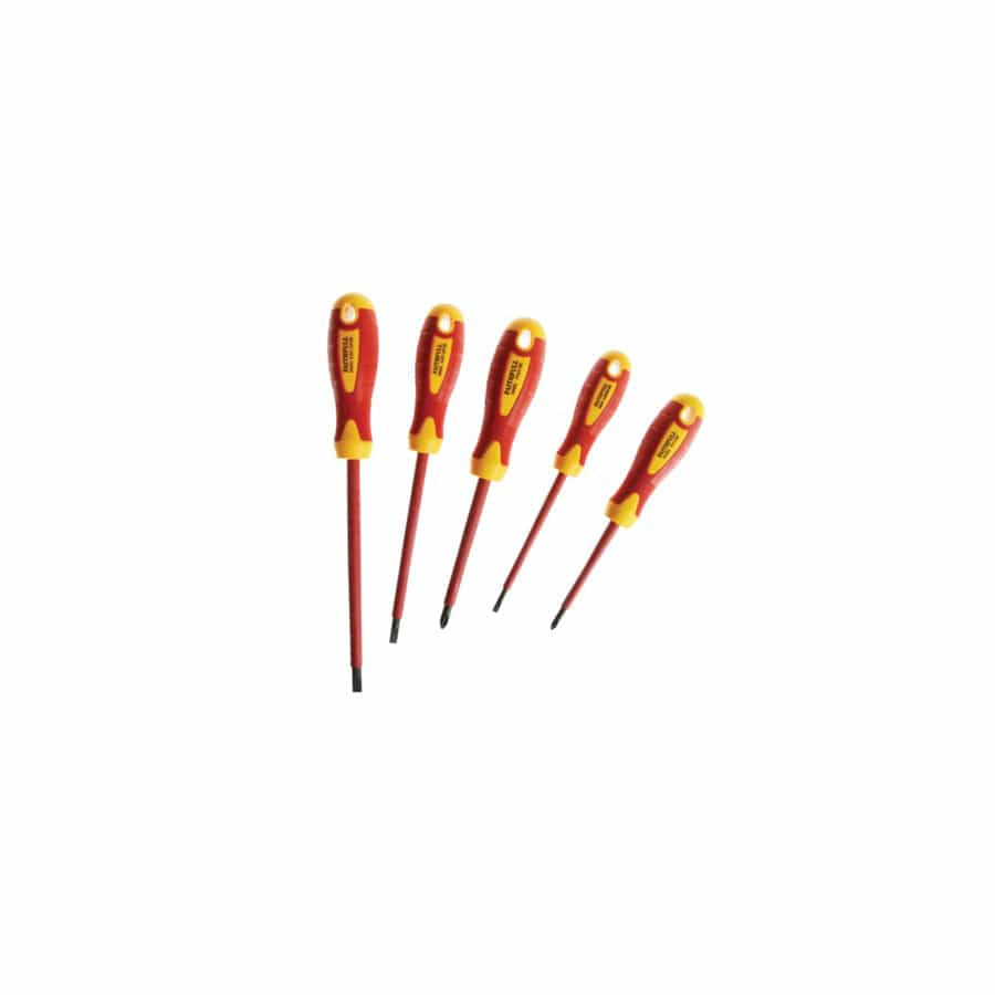 Faithfull FAISDVDESET5 VDE Soft Grip Screwdriver Set, 5 Piece | ML Performance UK