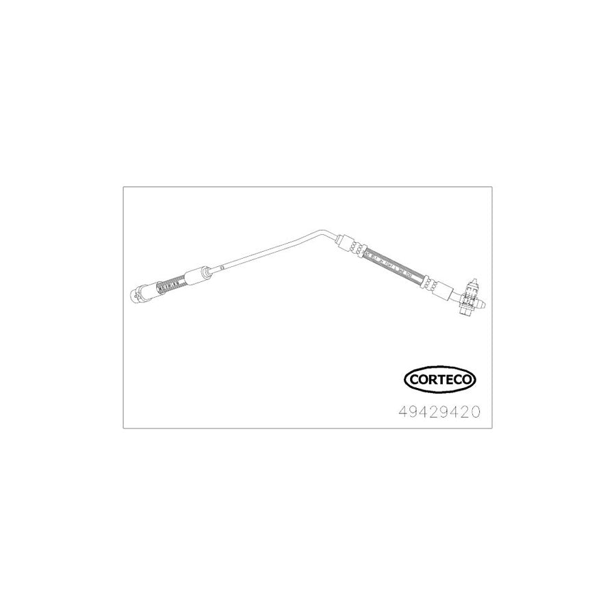 Corteco 49429420 Brake Hose For Bmw X5 (E53) | ML Performance UK