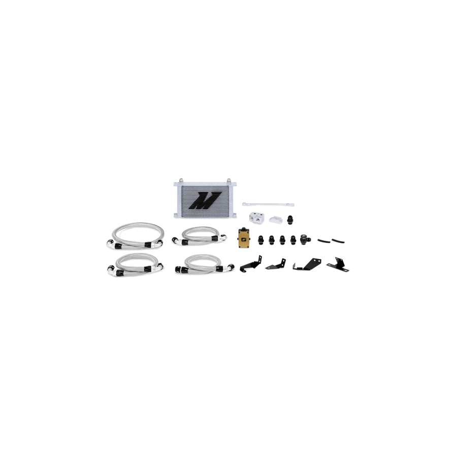 Mishimoto MMOC-GTO-04T 04-06 Pontiac GTO 5.7L/6.0L Thermostatic Oil Cooler Kit - Silver