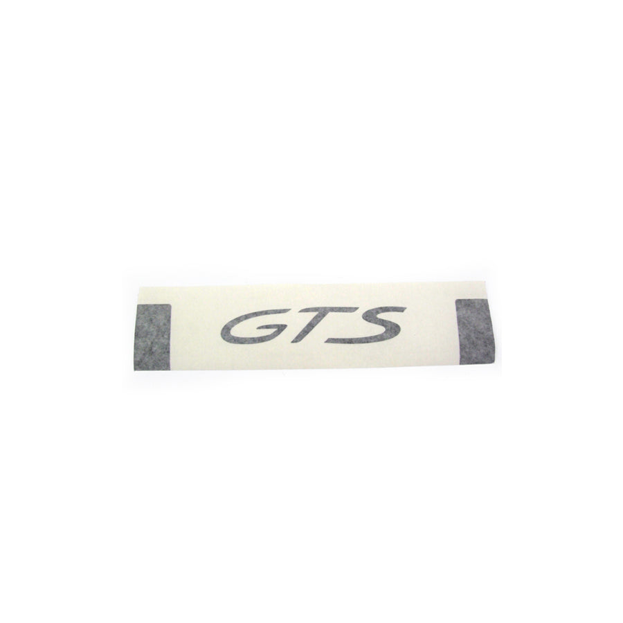 Genuine Porsche Gts Sticker For Front Door, Black Mat Porsche 958 Cayenne | ML Performance UK Car Parts