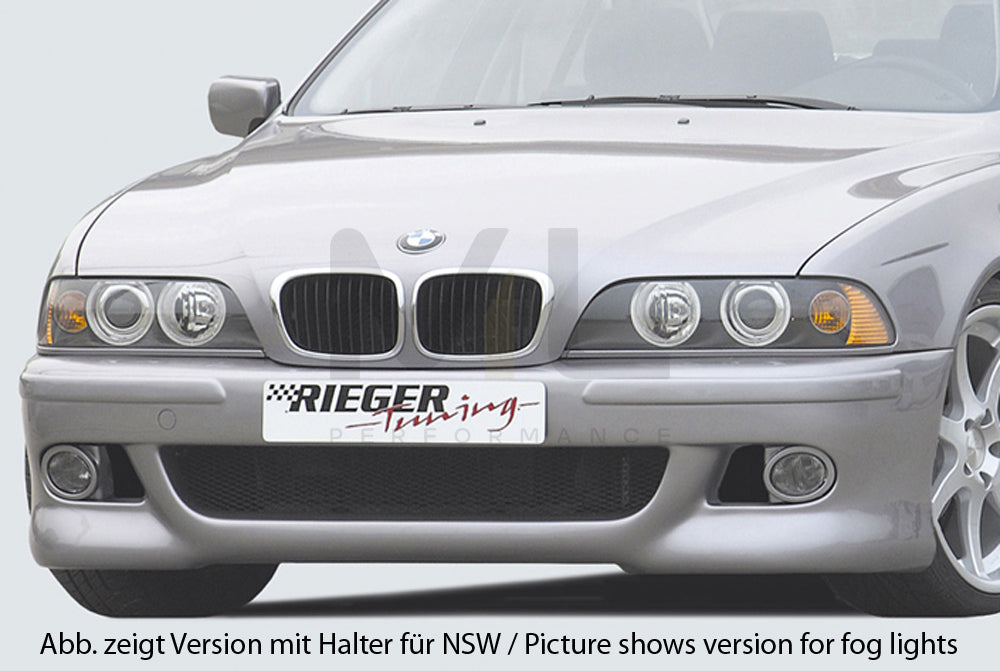 Rieger 00053101 BMW 5 Series E39 Front Bumper 1 | ML Performance UK Car Parts