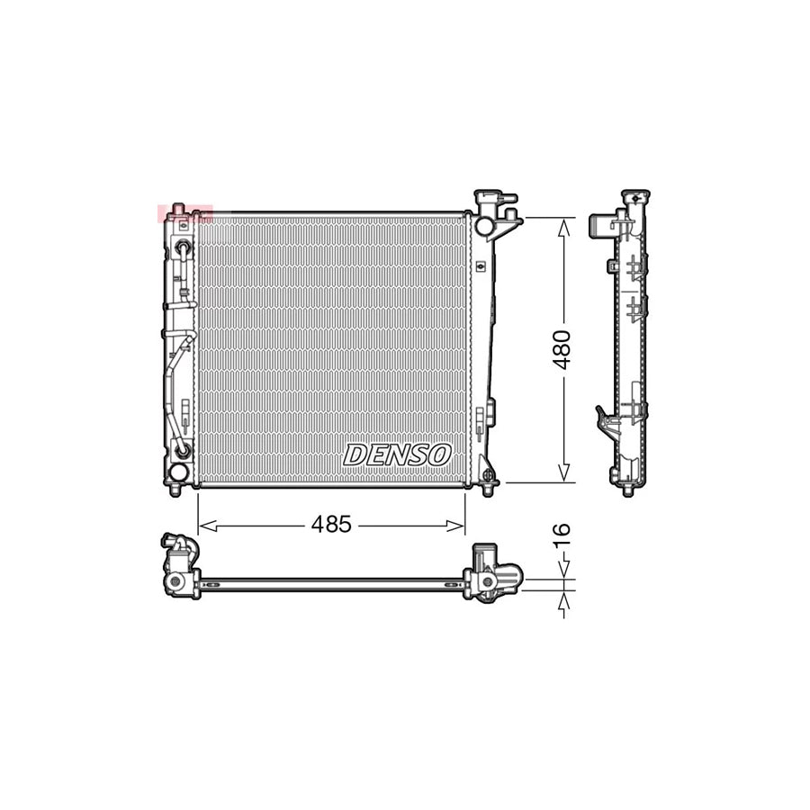 Denso DRM41007 Drm41007 Engine Radiator | ML Performance UK