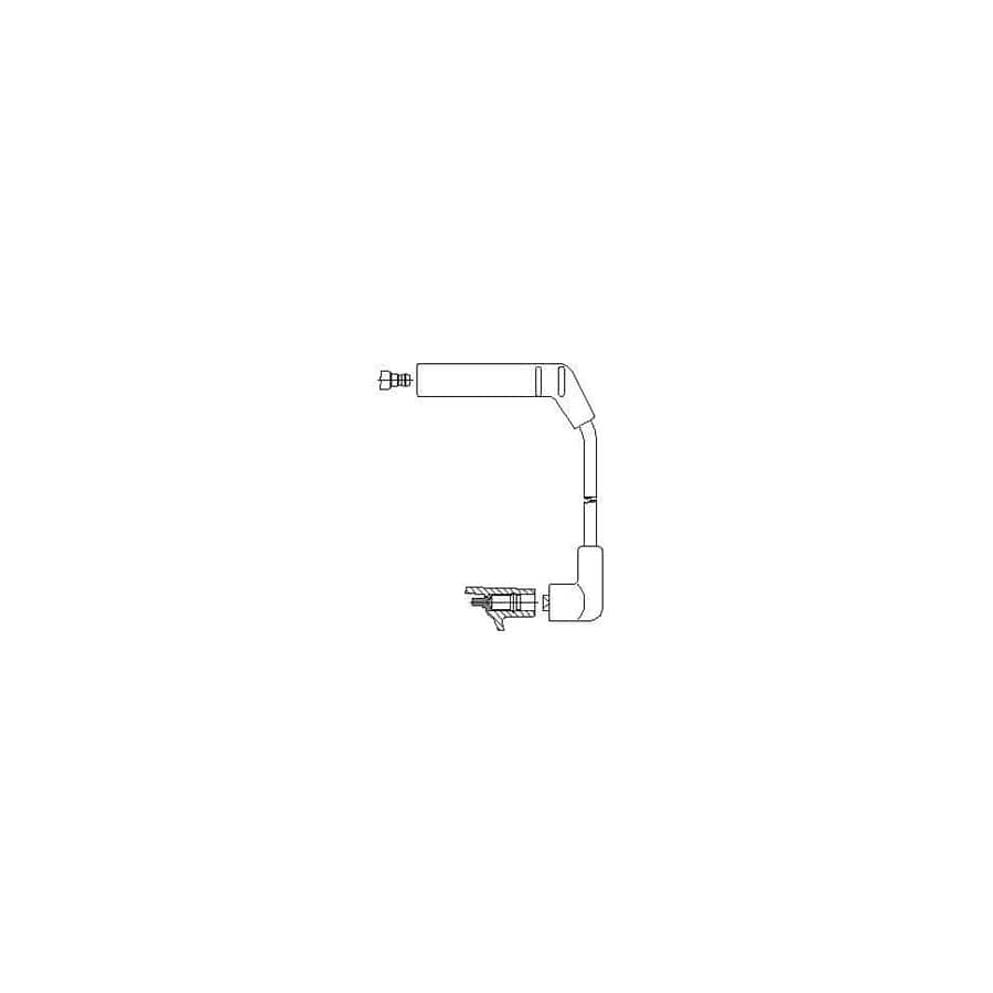 Bremi 327/34 Ignition Lead For Hyundai Amica / Atoz (Mx)