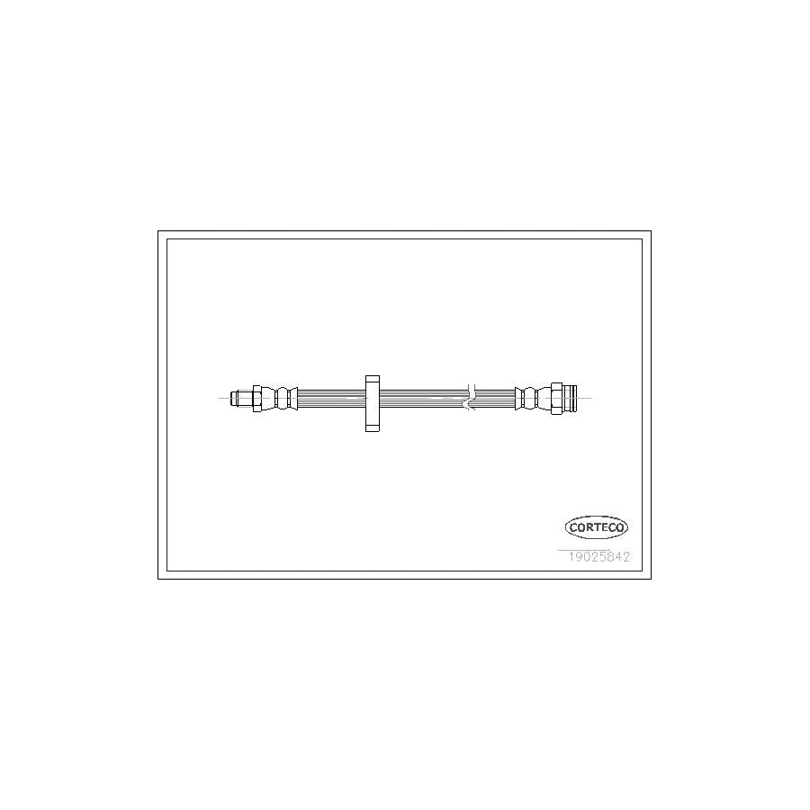 Corteco 19025842 Brake Hose | ML Performance UK