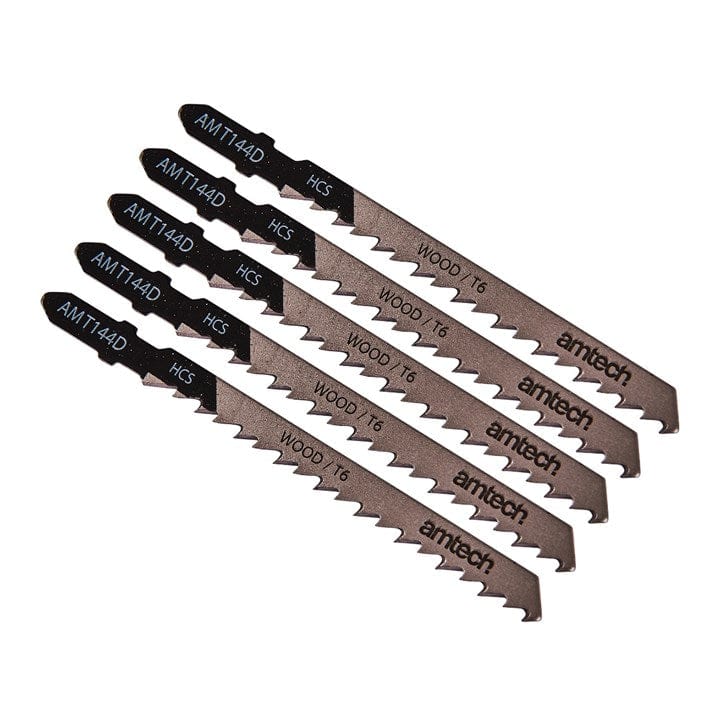 Amtech 5pcs. Wood Jigsaw Blade Set (AMT144 D) | ML Performance DIY & Power Tools