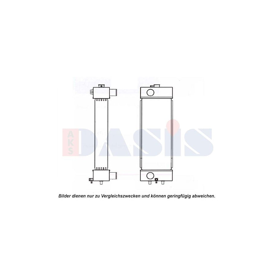 AKS Dasis 450107N Engine Radiator | ML Performance UK