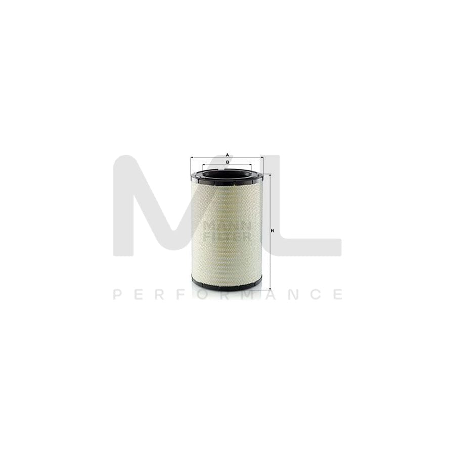 MANN-FILTER C 32 160 Air Filter Filter Insert | ML Performance Car Parts