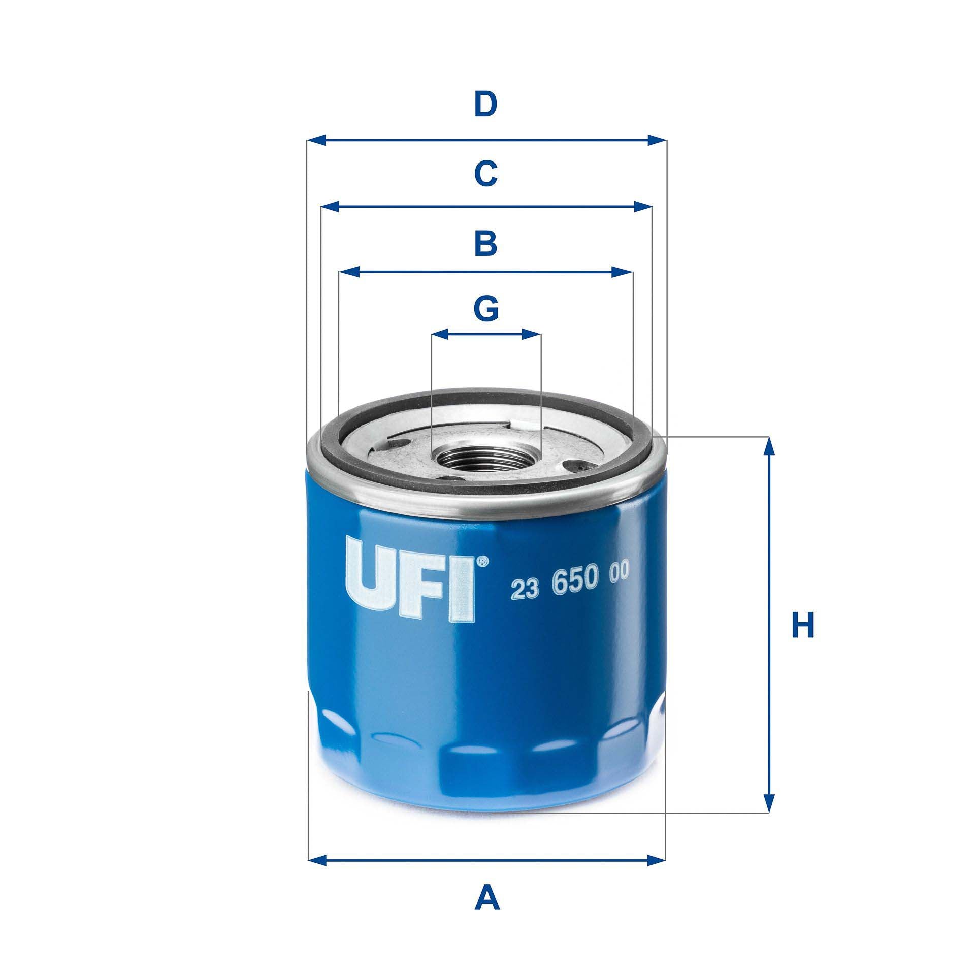 UFI 23.261.00 Oil Filter