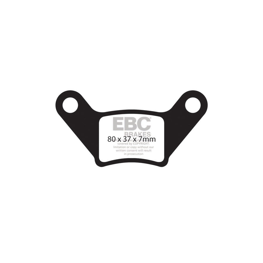 EBC DPX2129 Piaggio M500 Ultimax Rear Brake Pads 2 | ML Performance UK Car Parts