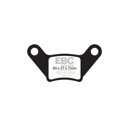 EBC DPX2129 Piaggio M500 Ultimax Rear Brake Pads 2 | ML Performance UK Car Parts