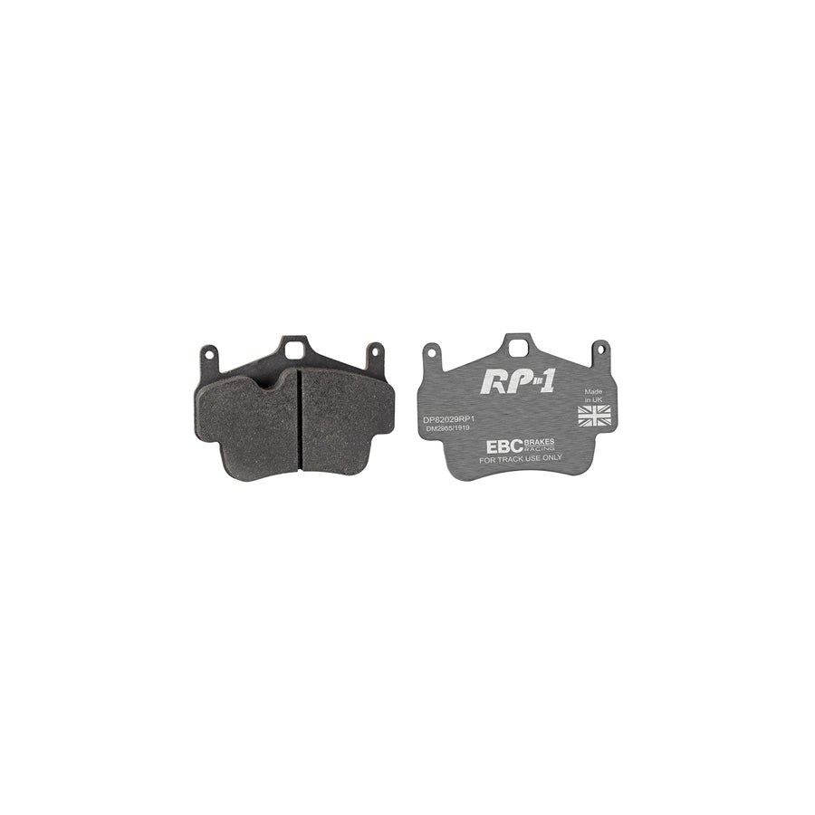 EBC DP82029RP1 Porsche RP-1 Full Race Front/Rear Brake Pads - Brembo Caliper (Inc. Boxster & Cayman) 1 | ML Performance UK Car Parts