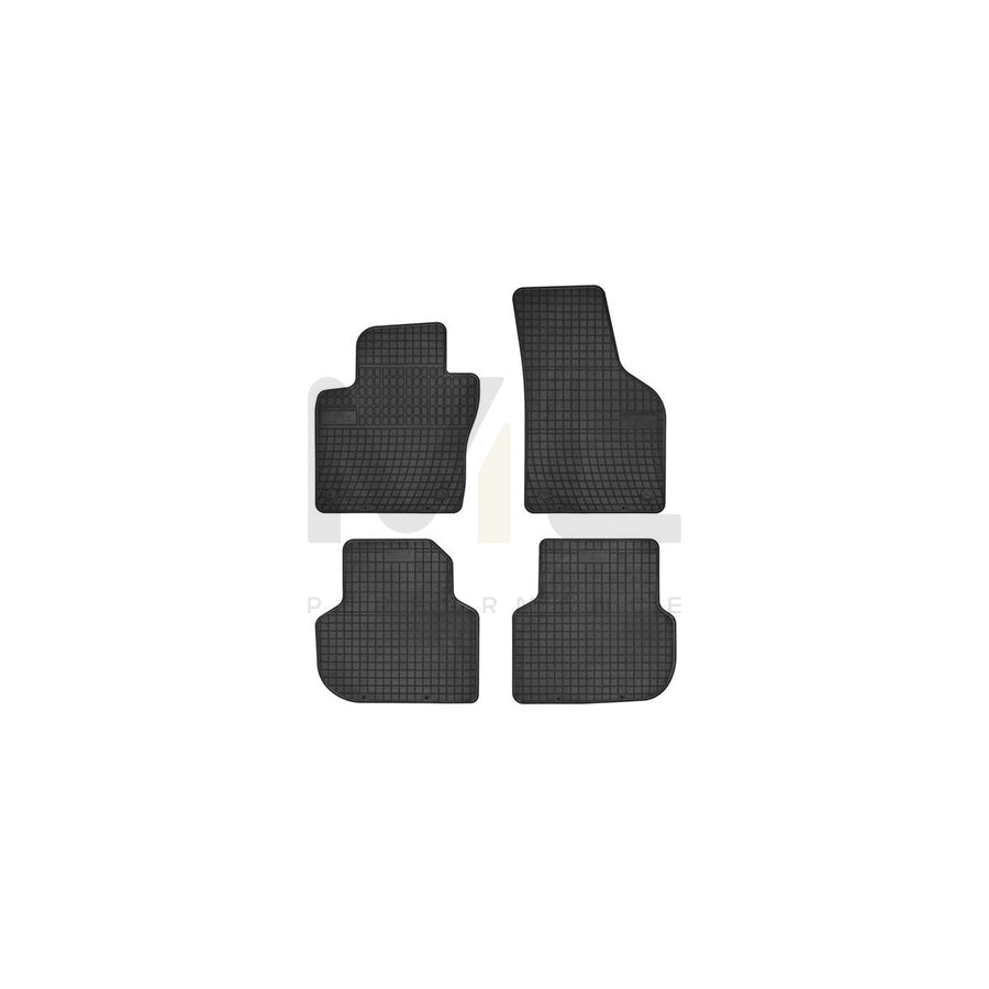 FROGUM Tailored 0393 Floor mat set for VW Jetta Mk6 (162, 163, AV3, AV2) Elastomer, Front and Rear, Quantity: 4, Black | ML Performance Car Parts