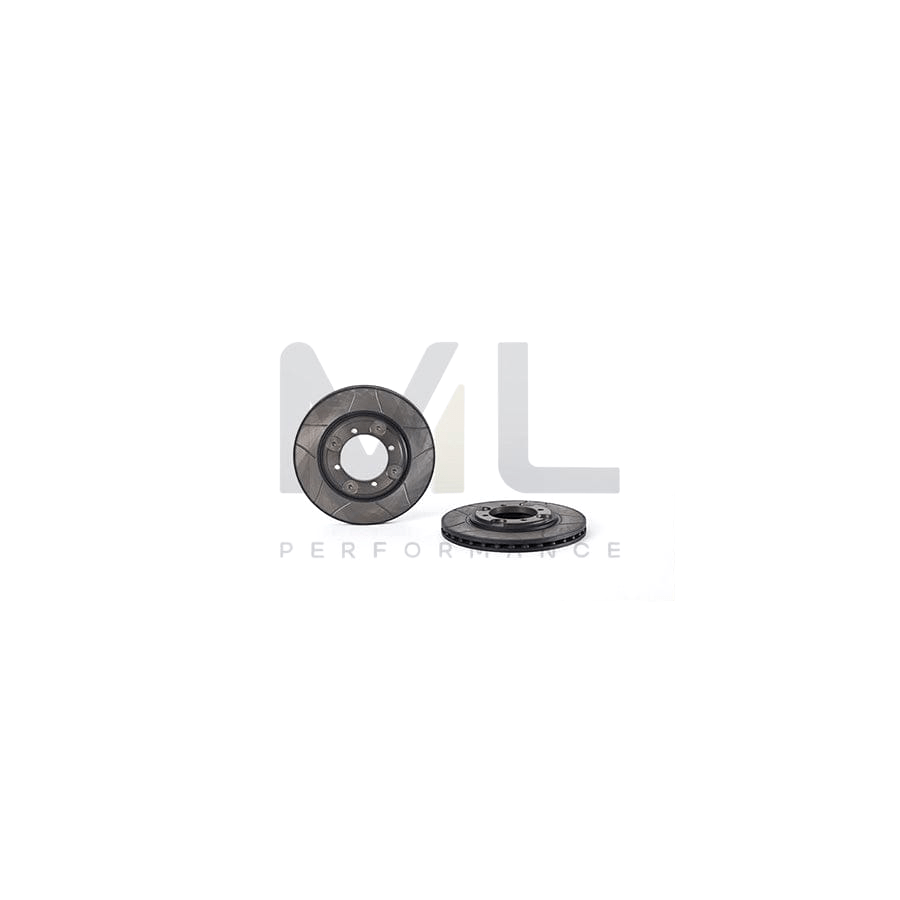 BREMBO MAX LINE 09.5587.75 Brake Disc Internally Vented, Slotted, Coated | ML Performance Car Parts